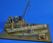 Mini sottomarini tedeschi affondati (2 pezzi)
